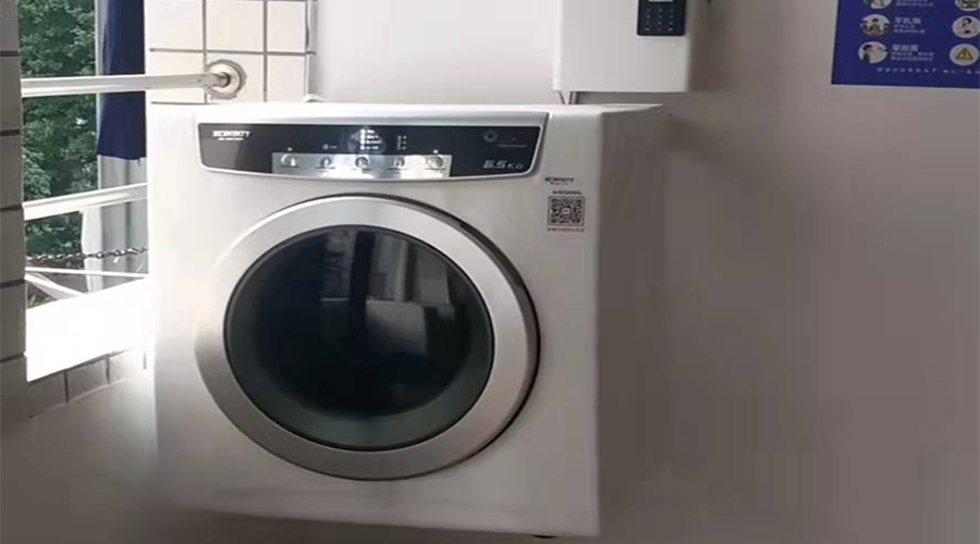 學校反饋金環(huán)電器生產的共享干衣機、共享洗衣機使用體驗好
