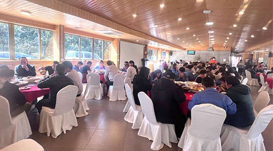 金環(huán)電器開工宴！吃飽喝足加油干迎戰(zhàn)2023！