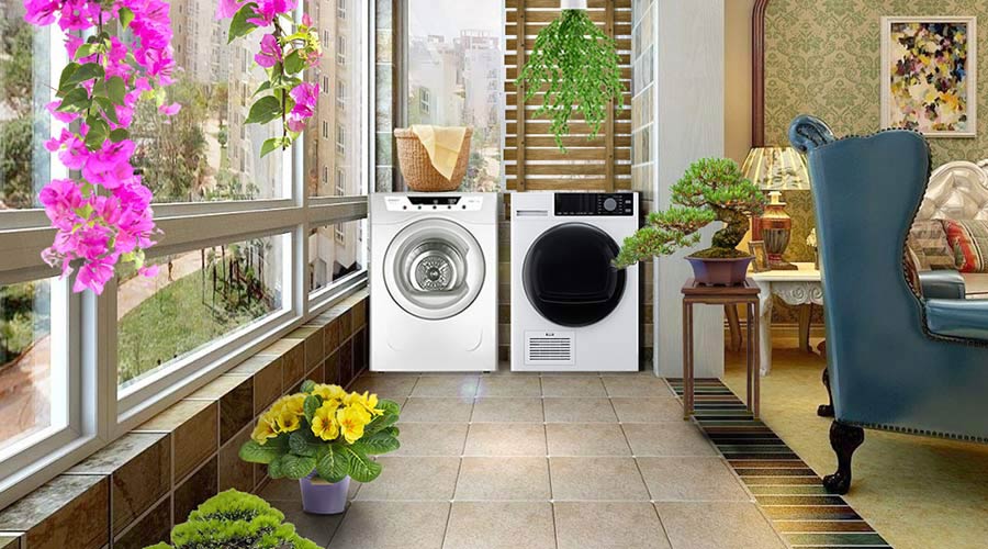 家居陽臺(tái)晾曬衣物不干怎么辦，衣物烘干機(jī)來解決！