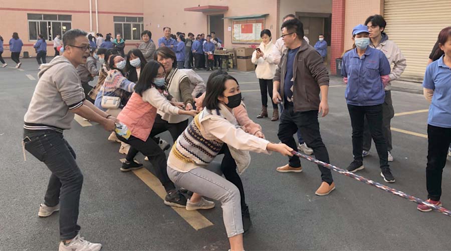 凝心聚力 辭舊迎新！金環(huán)電器開展跨年文娛活動