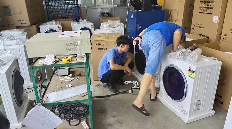 驗(yàn)貨省心省力！澳洲omega客戶稱贊衣物烘干機(jī)代工質(zhì)量高