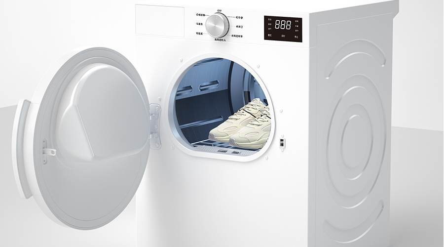 小型熱泵滾筒衣服烘干機受用戶青睞！其產(chǎn)品尺寸是多少