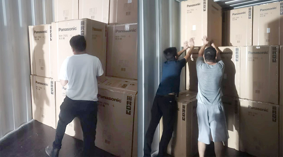 出貨速度！金環(huán)電器順利完成松下客戶的衣物烘干機(jī)出貨