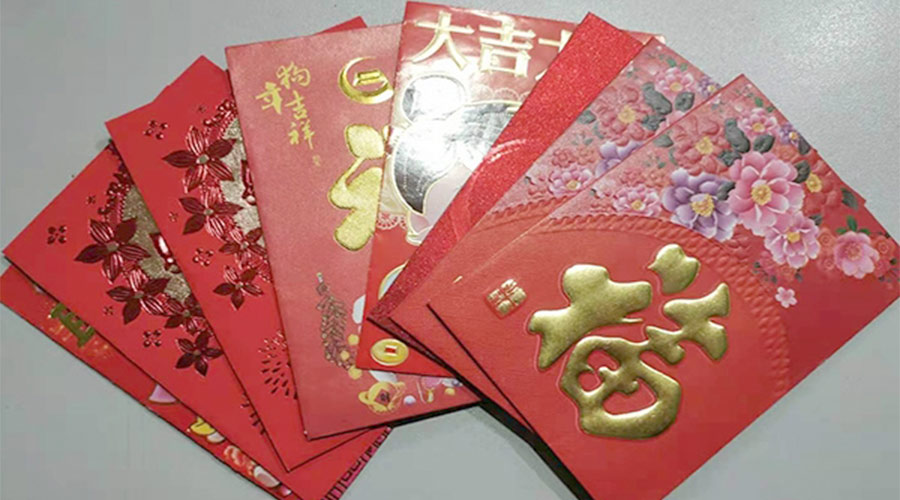 開工好彩頭！金環(huán)電器銷售部為員工派發(fā)開工紅包！