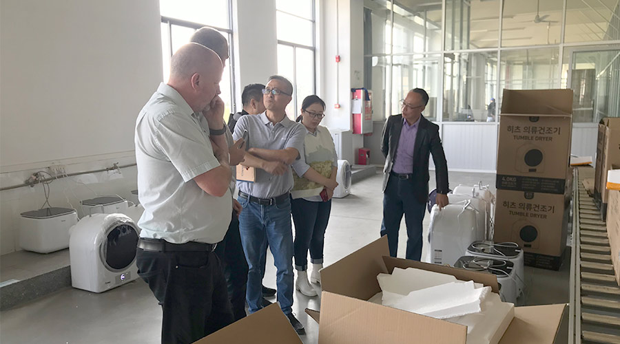 搶訂單 拼合同！金環(huán)電器積極推進滾筒衣服烘干機訂單增長